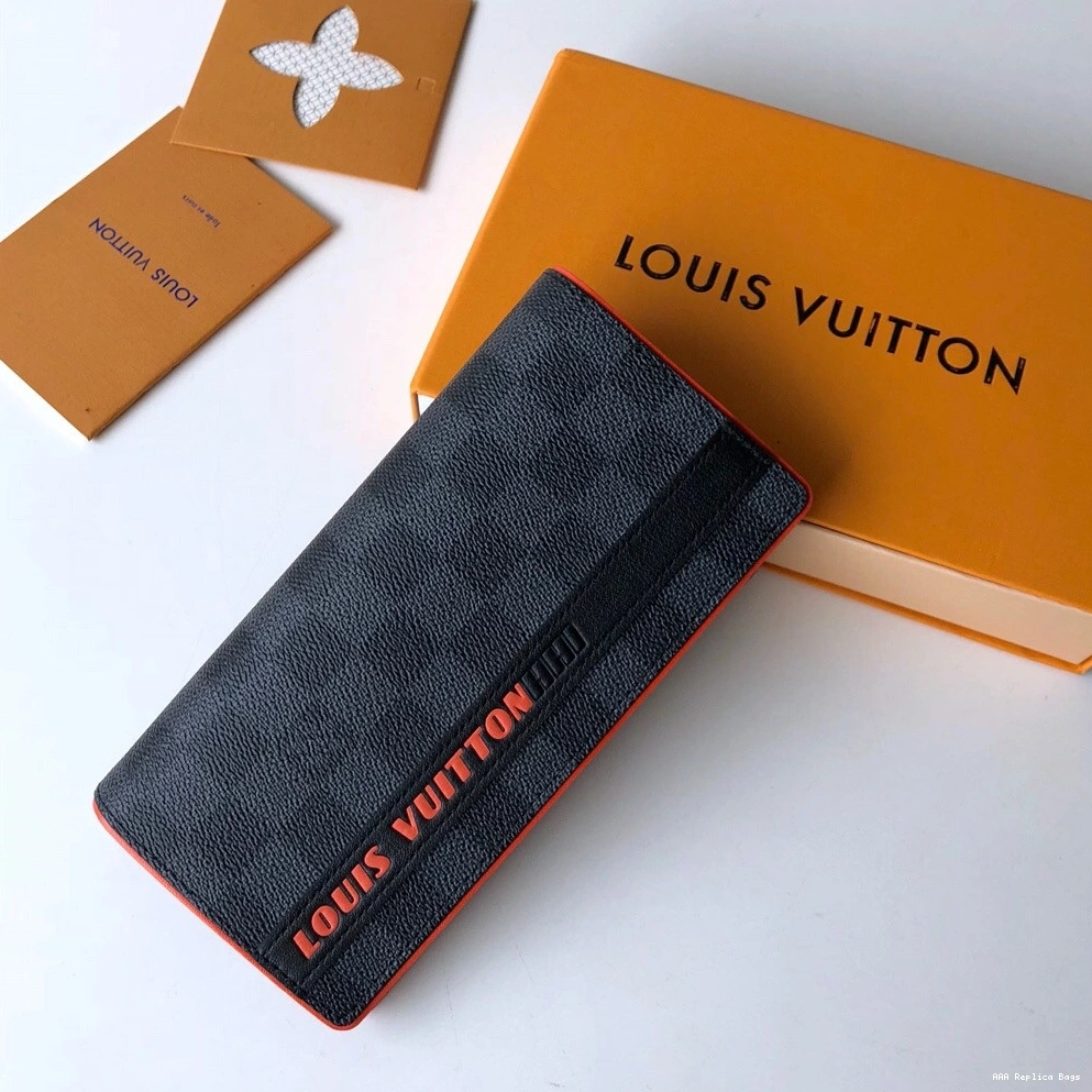 Aaa replica bags BRAZZA VUITTON LOUIS WALLET 0802